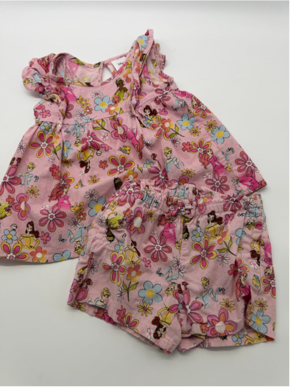 Jumping Beans Disney Princess Matching Set 2T/3T Pink